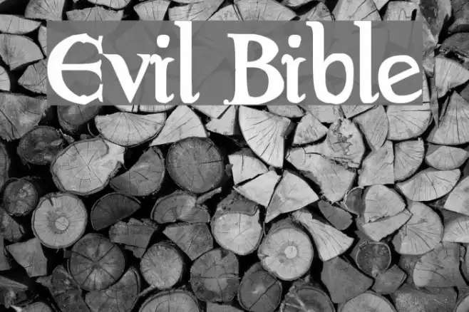 Evil Bible Example 2
