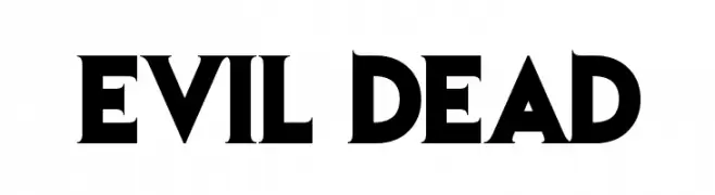 Evil Dead  font caratteri gratis