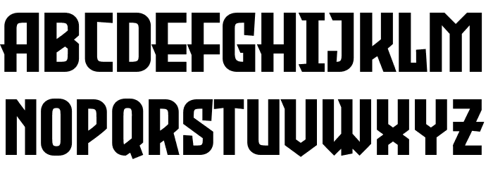 Evil Empire Font LOWERCASE