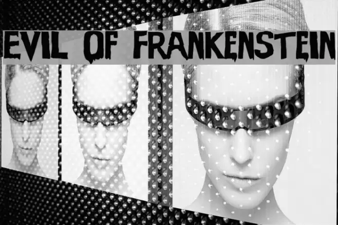 Evil Of Frankenstein Font examples