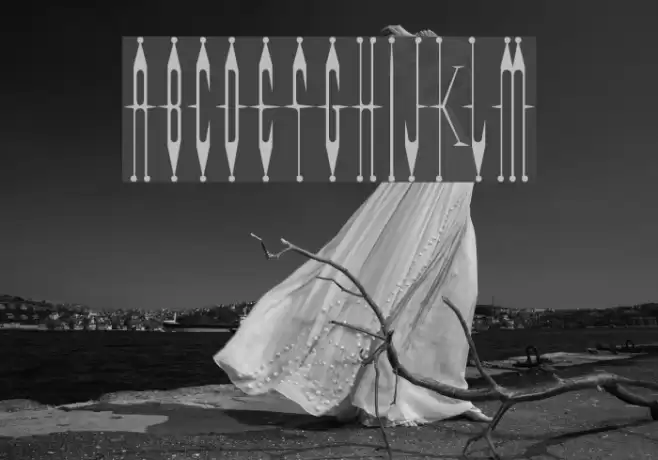 EvilClown Up Font examples