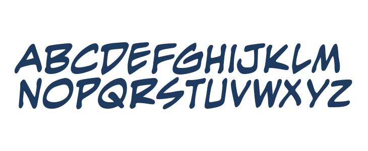 EvilGenius BB Bold Lowercase