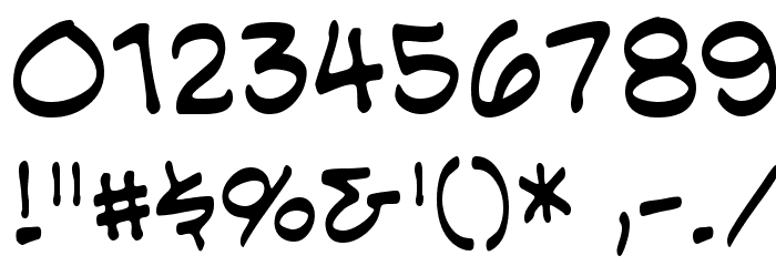 EvilGenius BB Font OTHER CHARS