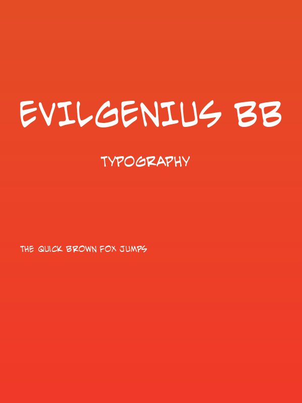 EvilGenius BB Poster