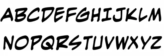 EvilGeniusBB-Bold Fonte MAIÚSCULAS