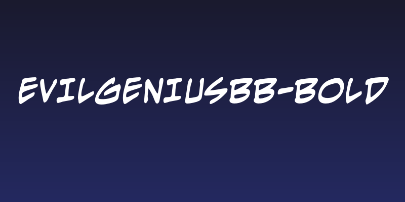 EvilGeniusBB-Bold Social Header