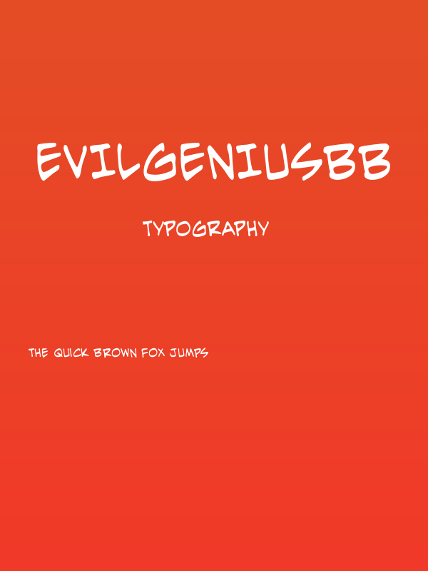 EvilGeniusBB Poster
