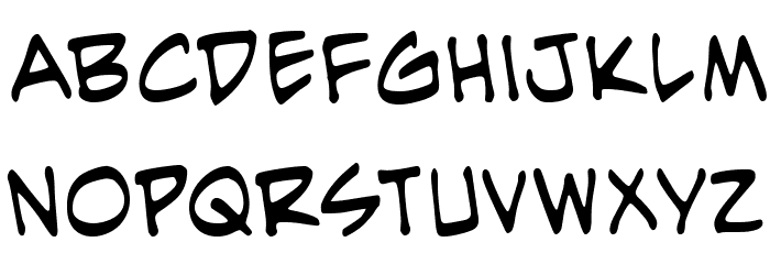 EvilGeniusBB Font LOWERCASE