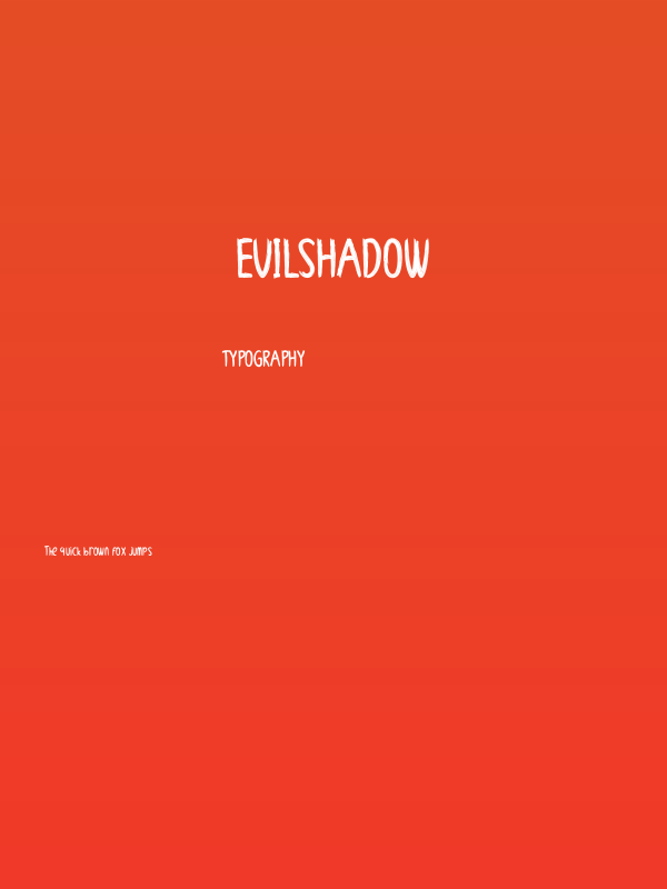 EvilShadow Poster