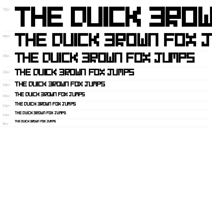 Evilborn-Typeface Waterfall