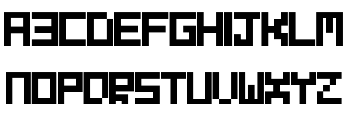 Evilborn-Typeface Font LOWERCASE