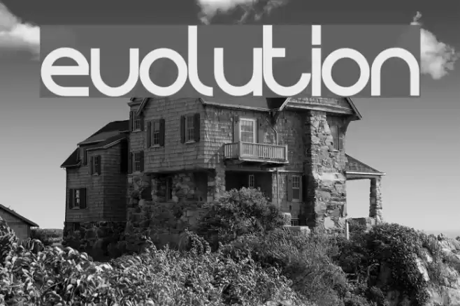 Evolution Font examples