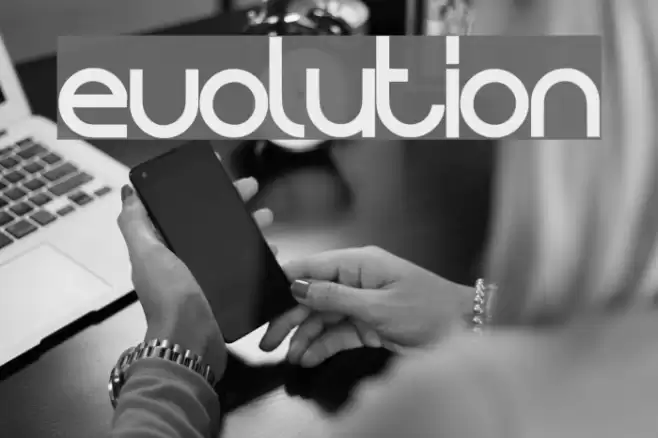 Evolution Font examples