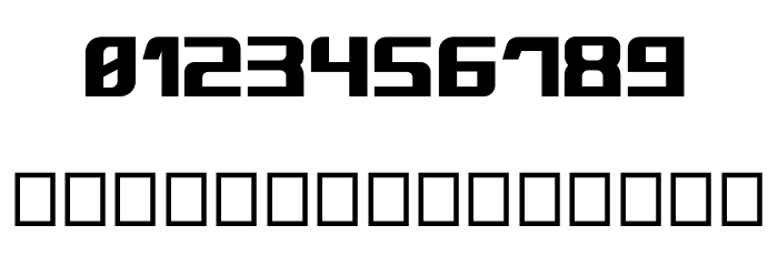 Evolved Font OTHER CHARS
