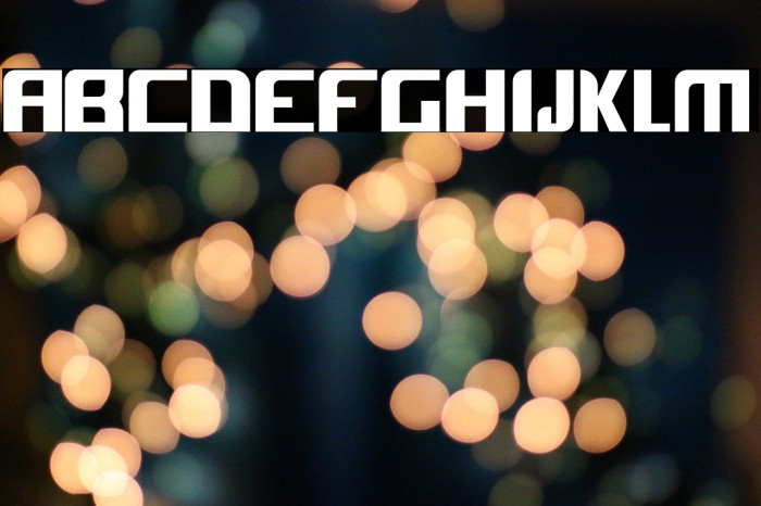 Evolved Font examples