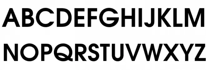 Evolventa Bold Font UPPERCASE