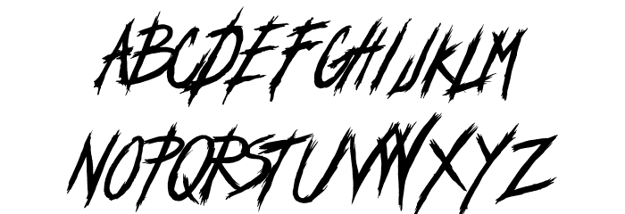 Evora Font LOWERCASE
