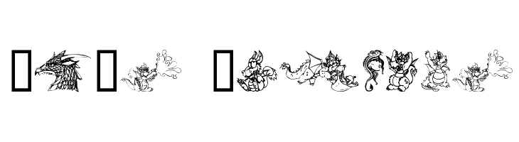 Ev's Dragons  Fuentes Gratis Descargar