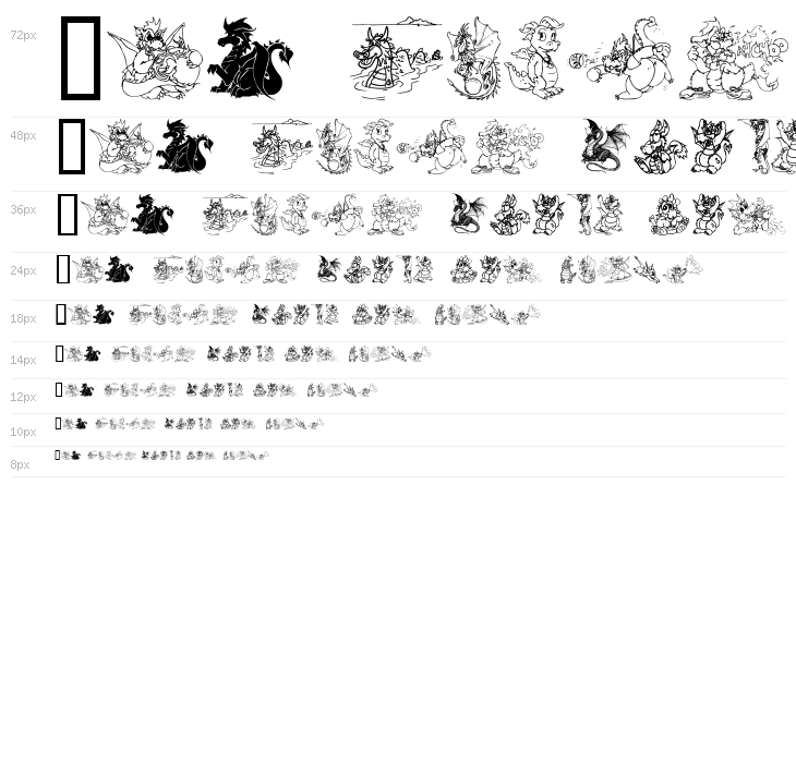 Ev's Dragons Waterfall