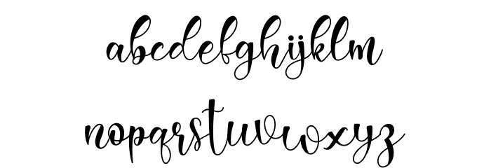 evelyne Font LOWERCASE