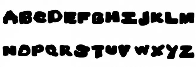 even_bolder Black Font UPPERCASE