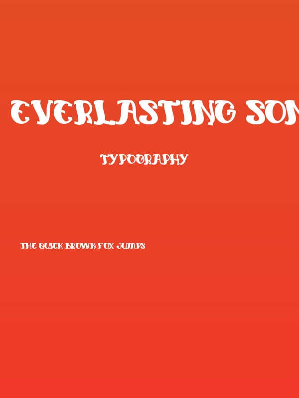 everlasting song Poster