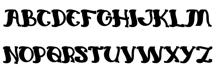 everlasting song Font LOWERCASE