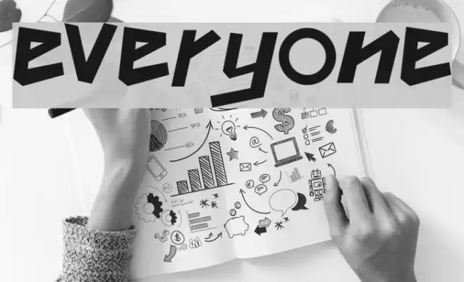 everyone Font examples