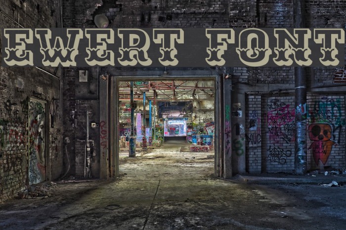 Ewert Font examples