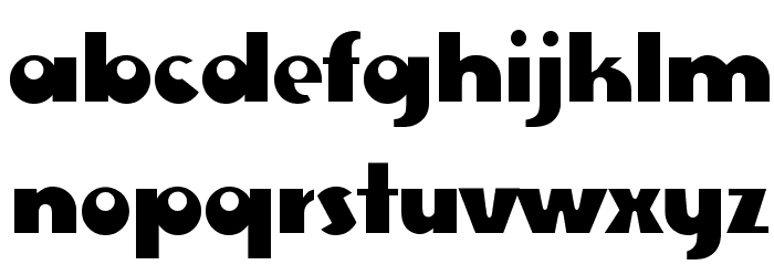 EwieD Font LOWERCASE