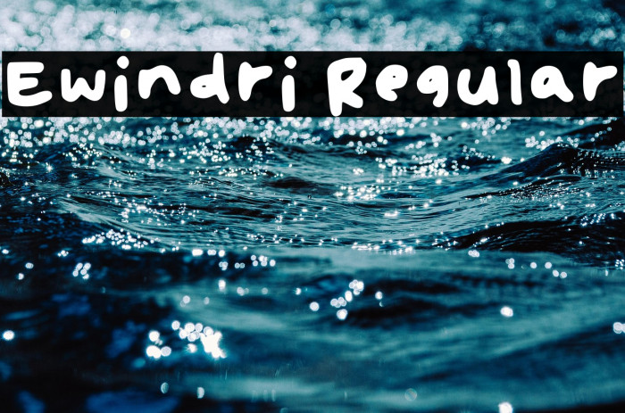 Ewindri Regular Example 1