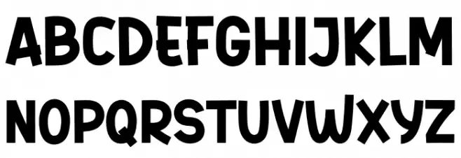 Ewofi Personal Use Font UPPERCASE