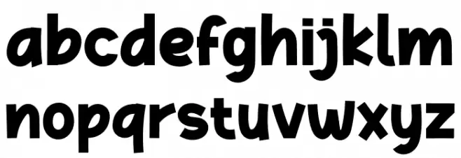 Ewofi Personal Use Font LOWERCASE
