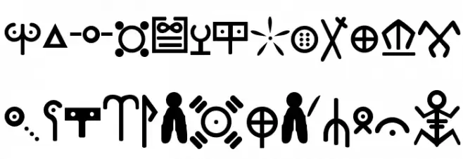 Ewok フォント 大文字