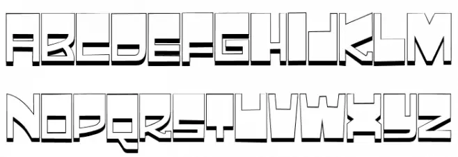 Ewosha Regular 字体 小写