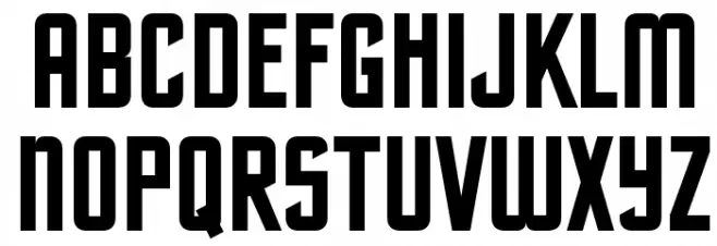 EXCELSIOR SANS Schriftart Groß