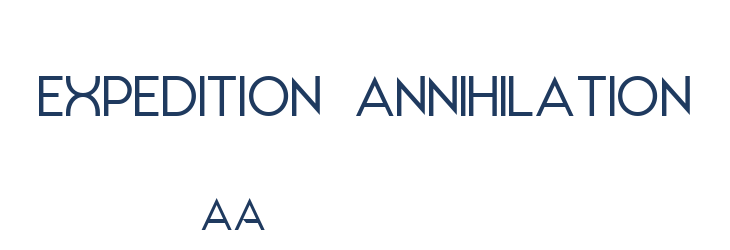 EXPEDITION ANNIHILATION Font Preview