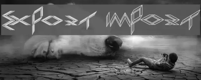 EXPORT import Font examples