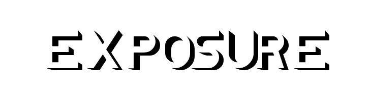 EXPOSURE  Fuentes Gratis Descargar