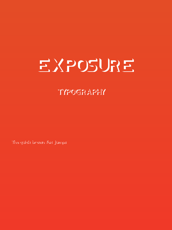 EXPOSURE Poster