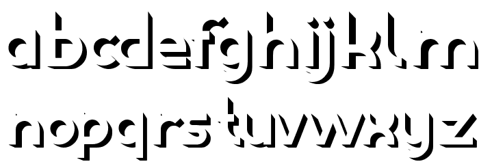 EXPOSURE Font LOWERCASE