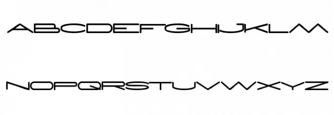 EXTRA LARGE Font UPPERCASE