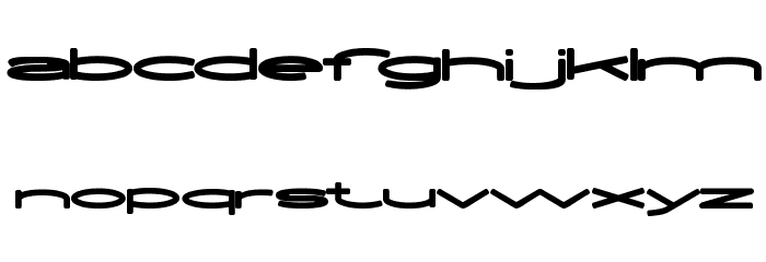 EXTRA LARGE Font LOWERCASE