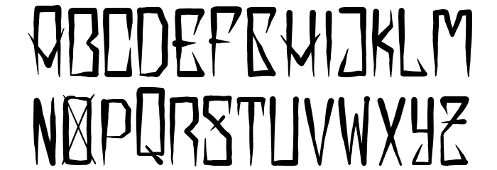EXTRAKREBEL1987 Italic Font LOWERCASE