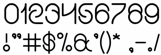 EXTRAORDINARY CRAFT Font OTHER CHARS