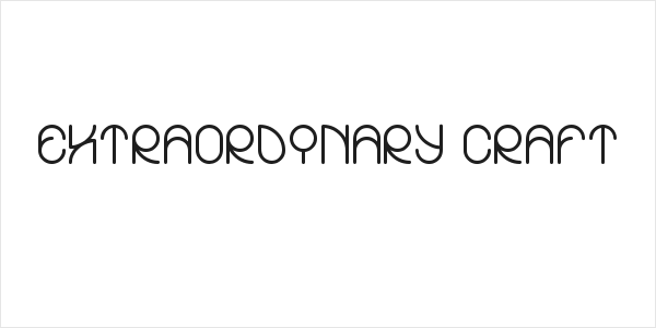 EXTRAORDINARY CRAFT Logo