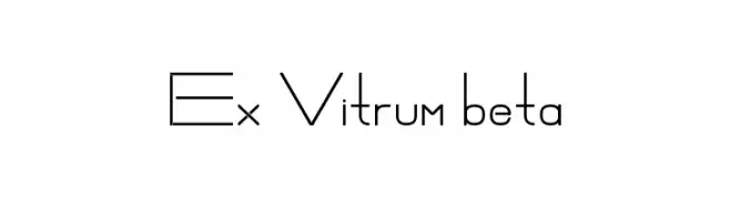 Ex Vitrum beta  免费字体下载