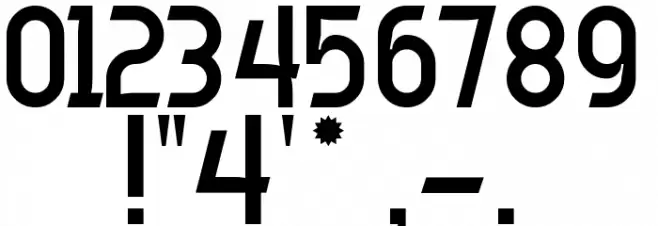 ExTrast9 Regular Font OTHER CHARS