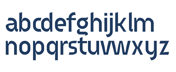 ExTrast9 Regular Lowercase