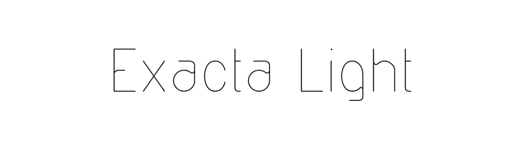 Exacta Light  لخطوط تنزيل